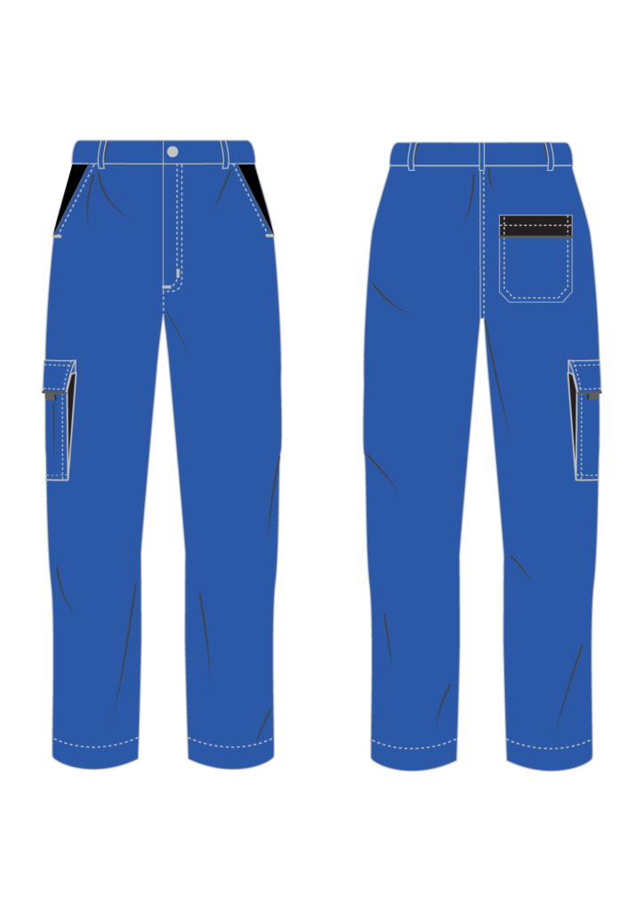 Spodnie robocze EXPERT - grafika - producent LOGO - kolor 1